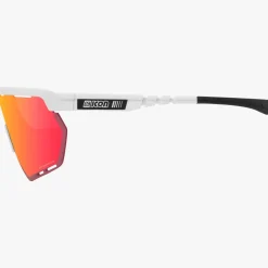 Occhiali Scicon Aerowing - Bianco multimirror rosso