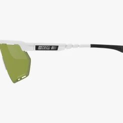 Occhiali Scicon Aerowing - Bianco trail verde