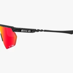 Occhiali Scicon Aerowing - Carbonio opaco multimirror rosso
