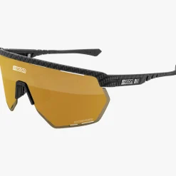 Occhiali Scicon Aerowing - Carbonio opaco multimirror bronzo