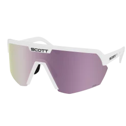 Occhiali Scott Sport Shield - White Matt Amp Lavender Chrome