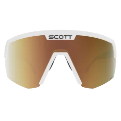 Occhiali Scott Sport Shield - White Amp Light Sensitive Gold Chrome