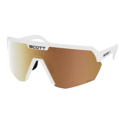Occhiali Scott Sport Shield - White Amp Light Sensitive Gold Chrome