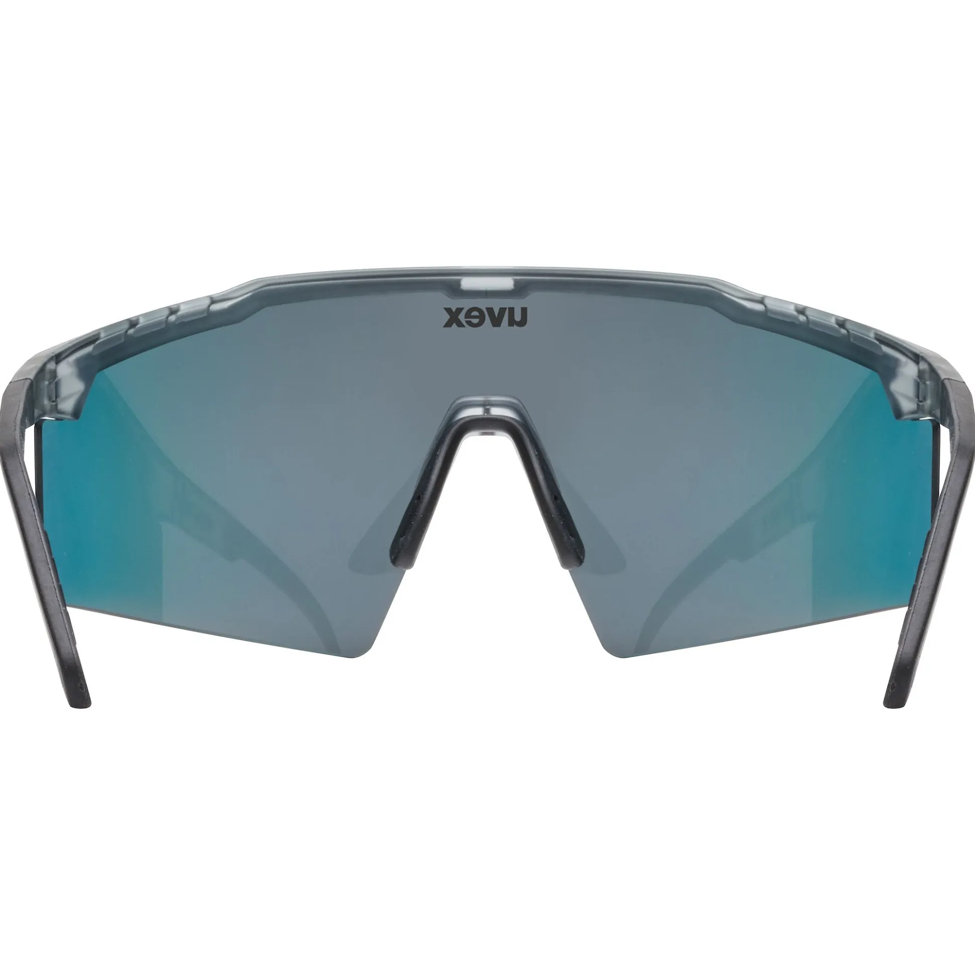 Occhiali Uvex Flowline - Smoke Matt Mirror Red