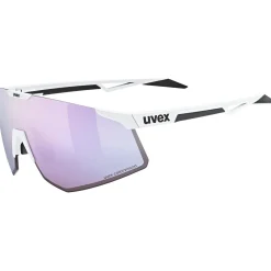 Occhiali Uvex Pace Perform CV - White Matt Pushy Pink
