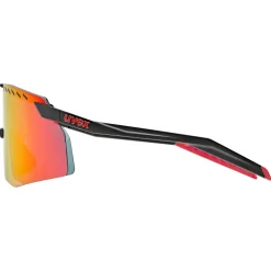 Occhiali Uvex Pace Stage - Black Matte Mirror Red