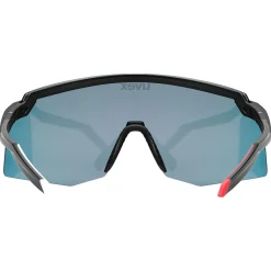 Occhiali Uvex Pace Stage - Black Matte Mirror Red