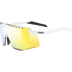 Occhiali Uvex Pace Stage CV - White Matt Yummy Yellow