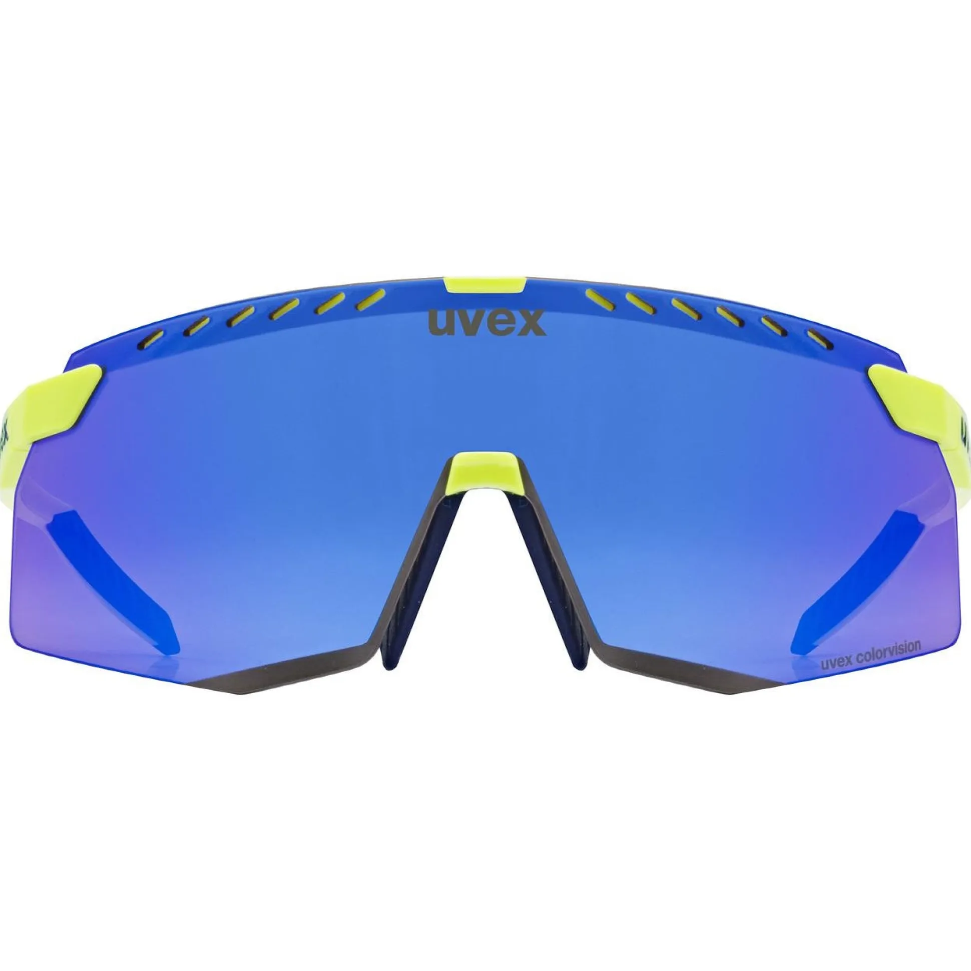 Occhiali Uvex Pace Stage CV - Yellow Matt Buzzy Blue