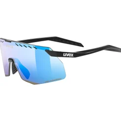 Occhiali Uvex Pace Stage S CV - Black Matt Mirror blue