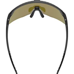 Occhiali Uvex Pace Stage S CV - Black Matt Mirror blue