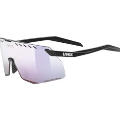 Occhiali Uvex Pace Stage S CV - Black Matt Mirror pink
