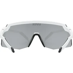 Occhiali Uvex Pace Stage S - White Matt Mirror Silver