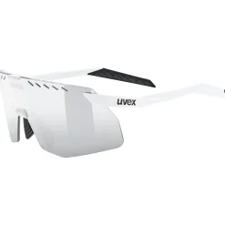 Occhiali Uvex Pace Stage S - White Matt Mirror Silver