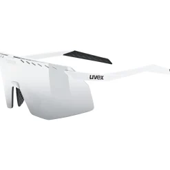 Occhiali Uvex Pace Stage - White Matt Mirror Silver