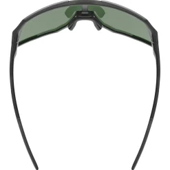 Occhiali Uvex Sequenze - Black Matte Mirror Green