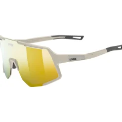Occhiali Uvex Sequenze - Grey Matte Mirror Gold