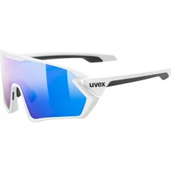 Occhiali Uvex Sportstyle 231 - Bianco opaco Mirror blue