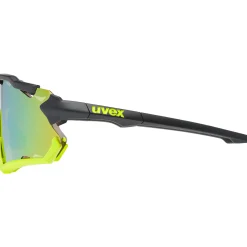 Occhiali Uvex Sportstyle 228 - Black yellow mirror yellow