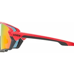 Occhiali Uvex Sportstyle 231 - Nero rosso Mirror red
