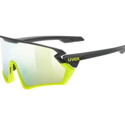 Occhiali Uvex Sportstyle 231 - Nero giallo Mirror yellow