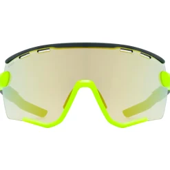 Occhiali Uvex Sportstyle 236 Set - Black Yellow mirror yellow