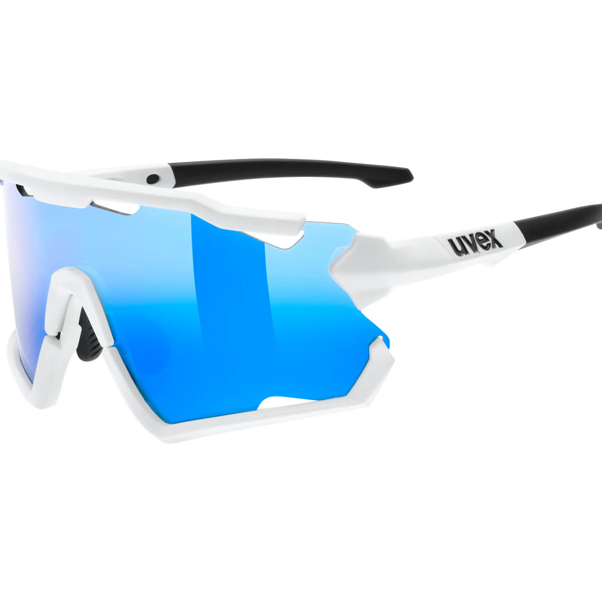 Occhiali Uvex Sportstyle 228 Set - White mat mirror blue