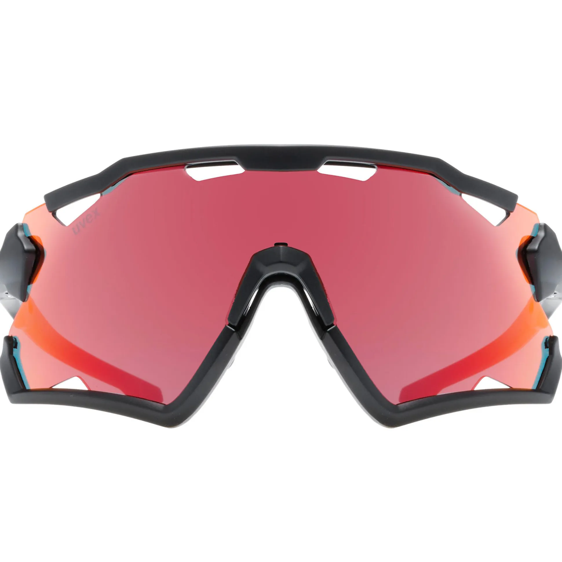 Occhiali Uvex Sportstyle 228 Set - Black mat mirror red