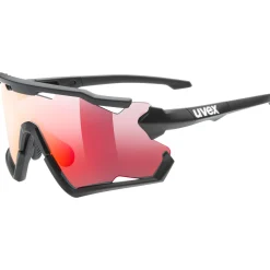 Occhiali Uvex Sportstyle 228 Set - Black mat mirror red
