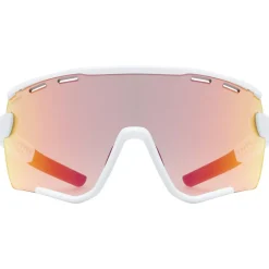 Occhiali Uvex Sportstyle 236 Set - White mat mirror red