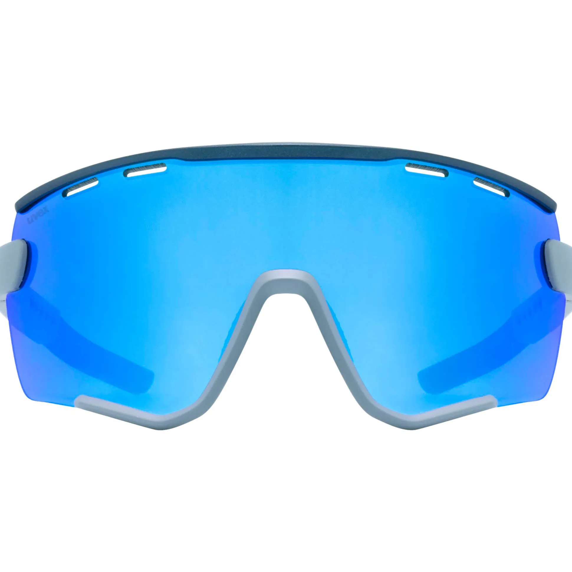 Occhiali Uvex Sportstyle 236 Set - Rhino Mat mirror blue