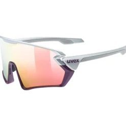 Occhiali Uvex Sportstyle 231 - Silver Plum Mirror rose