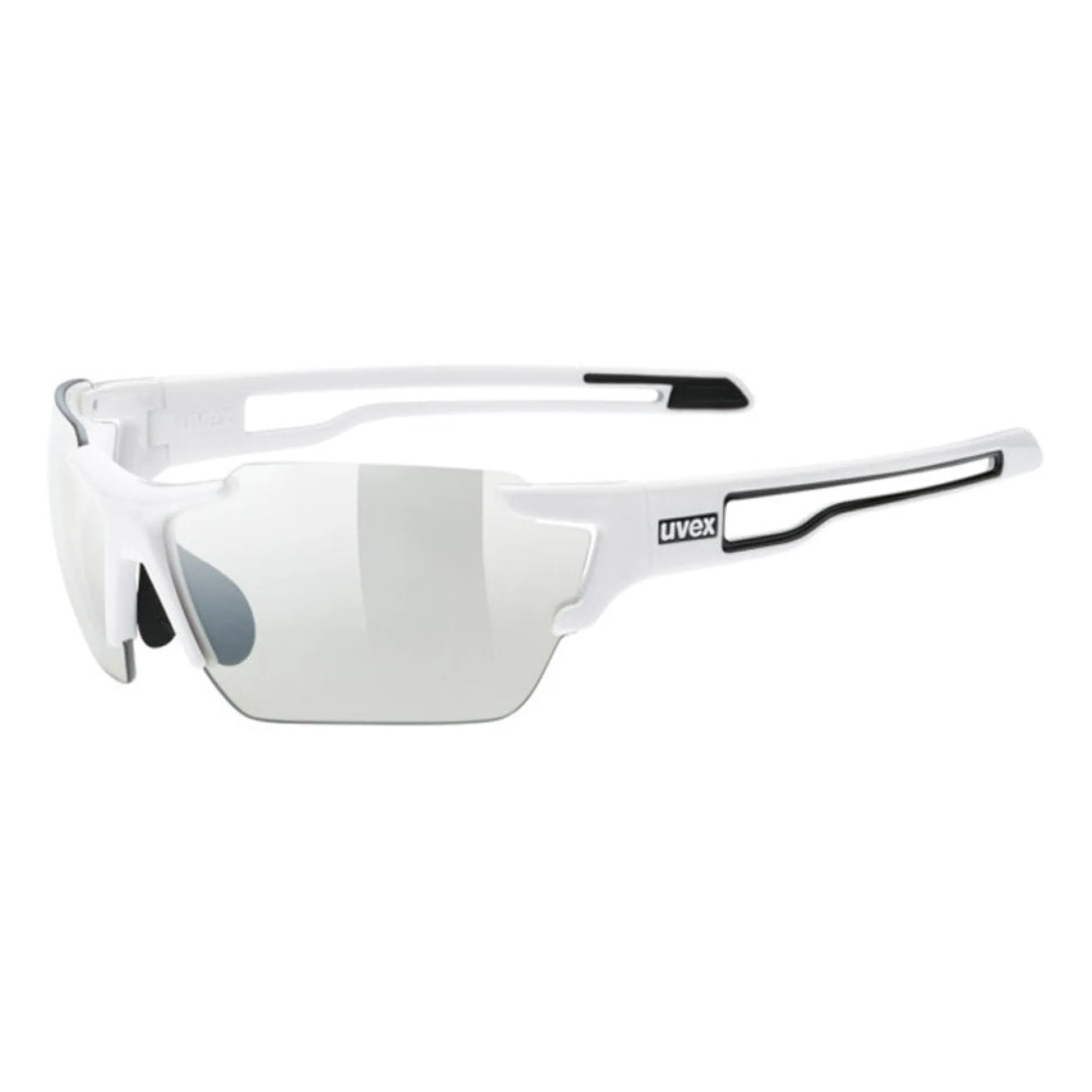Occhiali Uvex Sportstyle 803 V - Bianco Variomatic smoke