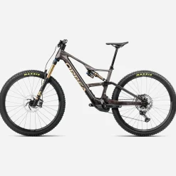 Orbea Rise LT M10 630Wh - Nero oro