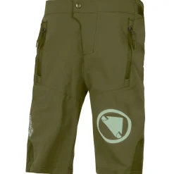 Pantaloncini bambino Endura MT500 Burner - Verde