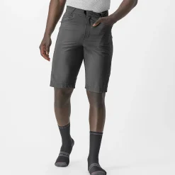 Pantaloncini Castelli Unlimited Baggy - Grigio scuro