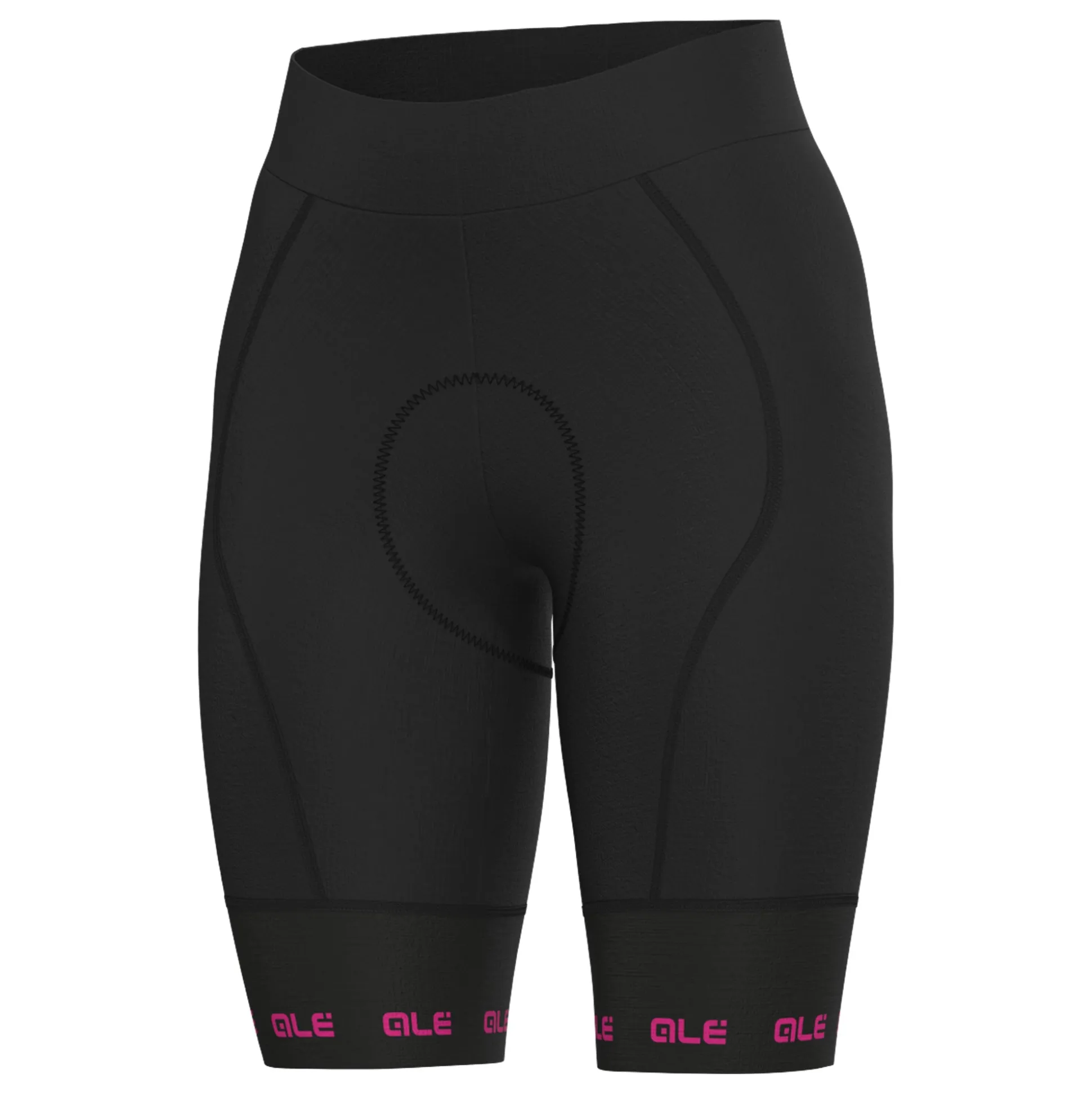 Pantaloncini donna Ale PR-E Strada 2.0 2025 - Nero fucsia