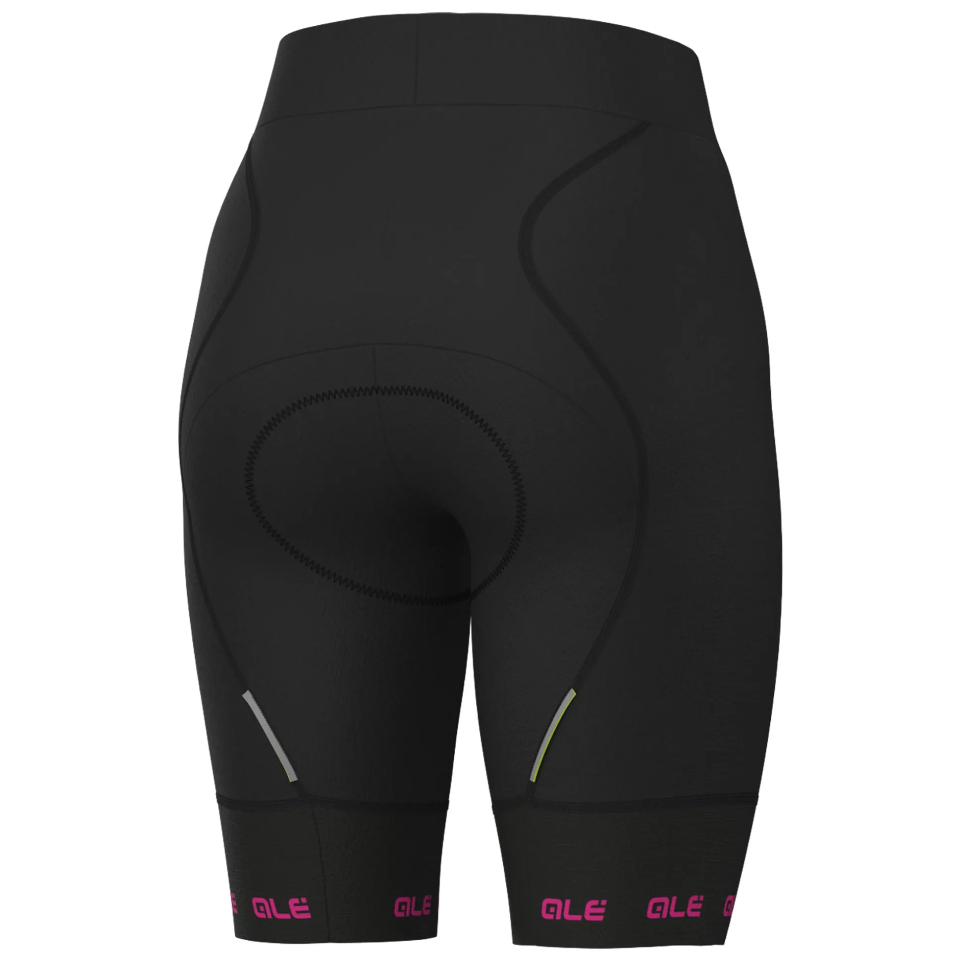 Pantaloncini donna Ale PR-E Strada 2.0 2025 - Nero fucsia
