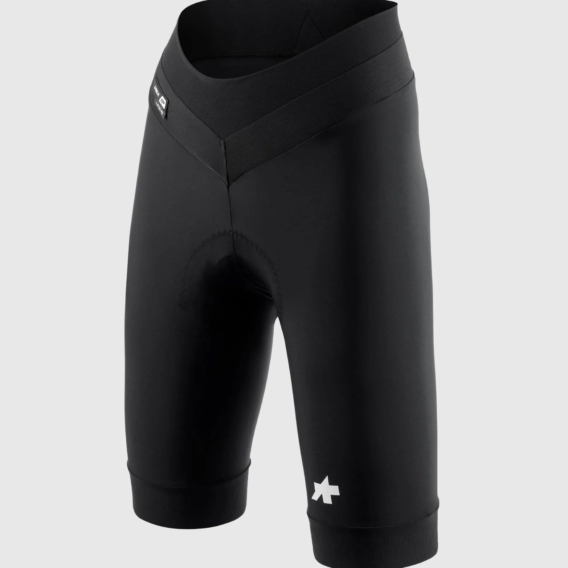 Pantaloncini donna Assos UMA GT Half S11 Long - Nero