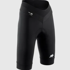 Pantaloncini donna Assos UMA GT Half S11 Long - Nero