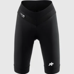 Pantaloncini donna Assos UMA GT Half S11 Long - Nero