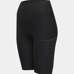 Pantaloncini donna Cafe du Cycliste Elsa - Nero