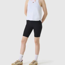 Pantaloncini donna Cafe du Cycliste Elsa - Nero