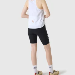 Pantaloncini donna Cafe du Cycliste Elsa - Nero