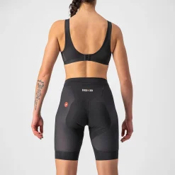 Pantaloncini donna Castelli Insider - Nero