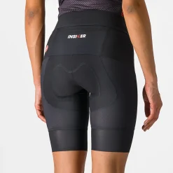 Pantaloncini donna Castelli Insider 2 - Nero