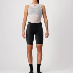 Pantaloncini donna Castelli Premio - Nero