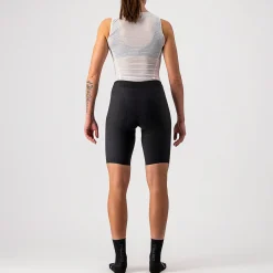 Pantaloncini donna Castelli Premio - Nero
