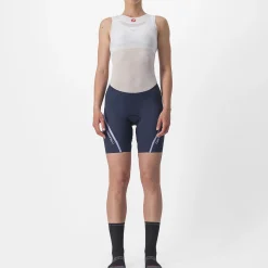 Pantaloncini donna Castelli Velocissima 3 - Blu scuro