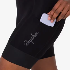 Pantaloncini donna Rapha Cargo - Nero